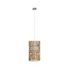 Xtricity - Pendant, 9.84" Width, From the Kampala Collection, Beige - - Mounts For Less