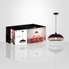 Xtricity - Pendant Light, 13.7 '' Width, From the Volcano Collection, Black - - Mounts For Less