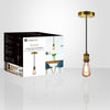 Xtricity - Pendant Light, 2 '' Width, From The Giulio Collection, Antique Brass - - Mounts For Less