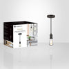 Xtricity - Pendant Light, 2 '' Width, From the Giulia Collection, Black - - Mounts For Less