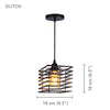 Xtricity - Pendant Light, 6.2 '' Width, From The Dutch Collection, Black - - Mounts For Less