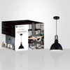 Xtricity - Pendant Light, 8.6 '' Width, From the Alpha Collection, Black - - Mounts For Less