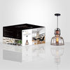 Xtricity - Pendant Light, 8.7 '' Width, From the Mila Collection, Gray - - Mounts For Less