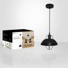 Xtricity - Pendant Light, 9.05 '' Width, From the Clifton Collection, Black - - Mounts For Less
