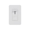 Xtricity - Wall Slide Dimmer with Switch, Ideal for LED Lighting, White - - Mounts For Less