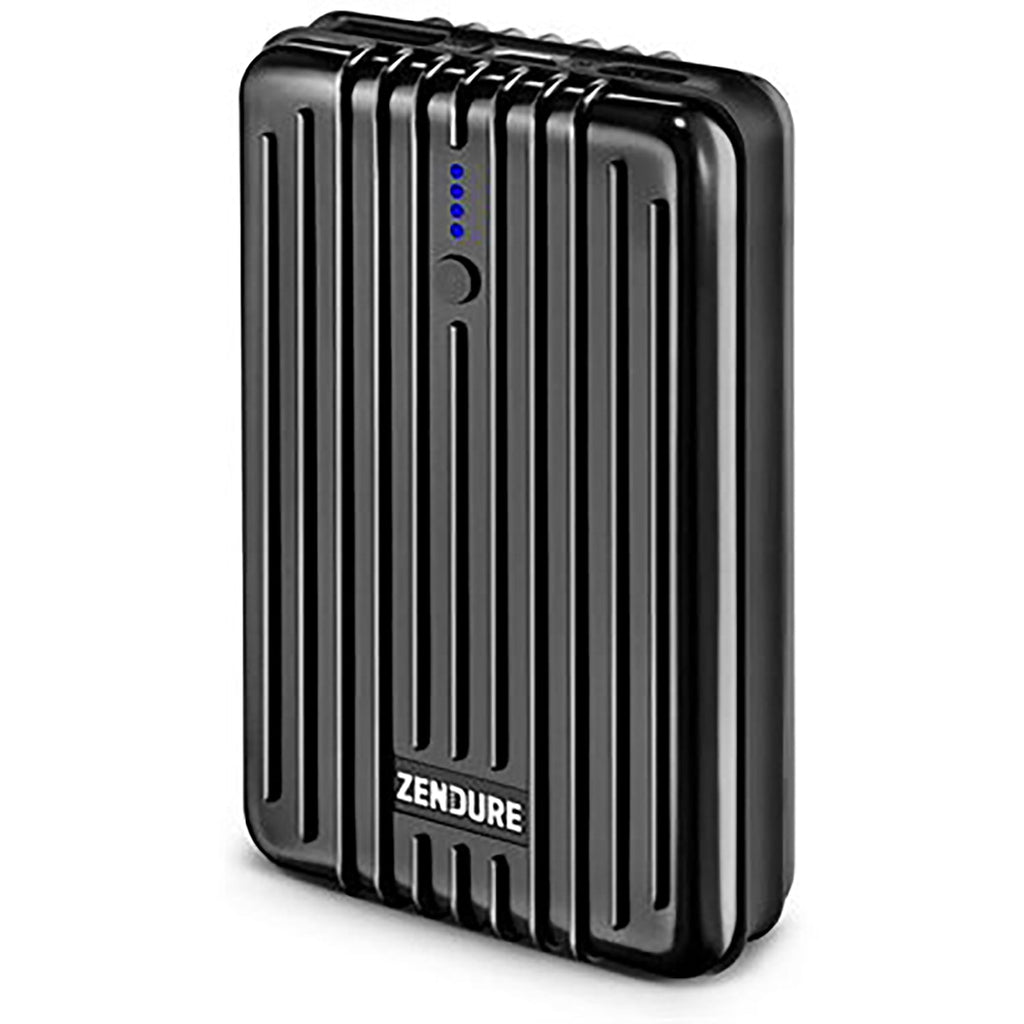 Zendure - Portable Charging Bank, 10,000 mah, Shock resistant, Black - - Mounts For Less