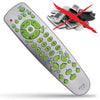 eLink URC-386 - 9-in-1 Universal Remote Control for TV, VCR, DVD, Cable, Satellite, CD/AUX, VCDE, Silver color - - Mounts For Less