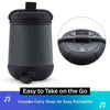 iHome - Portable Speaker, Bluetooth, Waterproof and LED Lighting, Black - - Mounts For Less