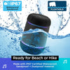 iHome - Portable Speaker, Bluetooth, Waterproof and LED Lighting, Black - - Mounts For Less