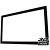 100″ 16:9 Reference PureBright 4K White Fixed-Frame Screen 2.4 Gain - - Mounts For Less