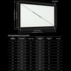 128″ 16:9 Elara High Definition Cinema White Fixed Frame Screen - - Mounts For Less