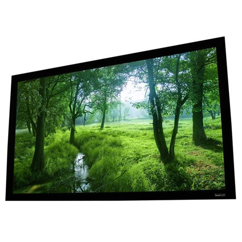 128″ 16:9 Elara II Fixed Frame Projection Screen Perlux-Silver - - Mounts For Less