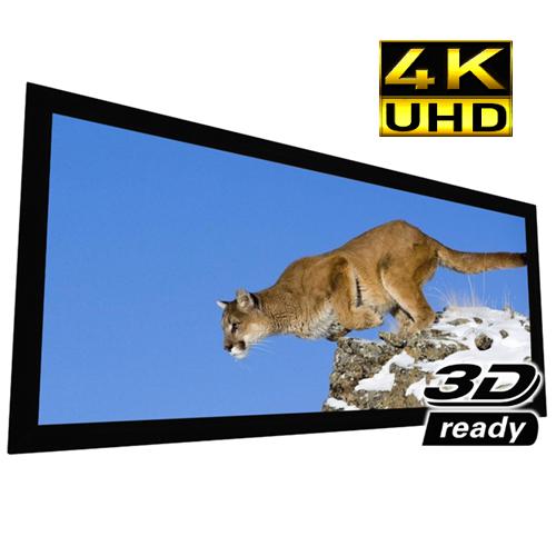 140" 2.35:1 Reference Studio AudioWeave 4K Fixed Frame Projection Screen - - Mounts For Less