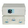 2 Port VGA HD15F Monitor Switchbox mechanical - - Mounts For Less