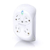 360 Electrical Revolve 4 Rotating Outlet Surge Protector White 36036 - - Mounts For Less