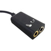 3.5MM 4 Pin To 2 X 3 Pin 3.5MM Headset Splitter Adapter - - Mounts For Less