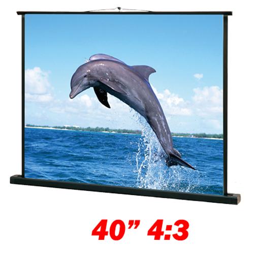 40" 4:3 Portable "TableTop" Screen white - - Mounts For Less