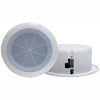 6.5" (120W) Full Range In-Ceiling Speaker Dual Cone 1pc White - - Mounts For Less