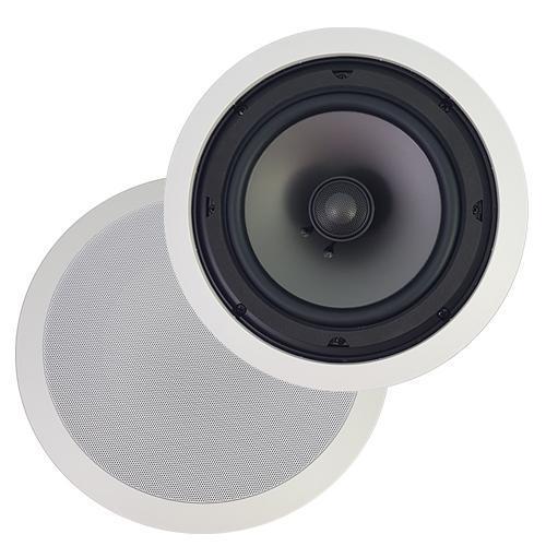 AMX AS-22 6.5'' 2-Way In-Ceiling Speakers 60 Watts 8 Ohms Sold As A Pair White - - Mounts For Less