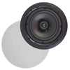AMX AS-32 6.5'' 2-Way In-Ceiling Speakers 60 Watts 8 Ohms Sold As A Pair White Frameless - - Mounts For Less
