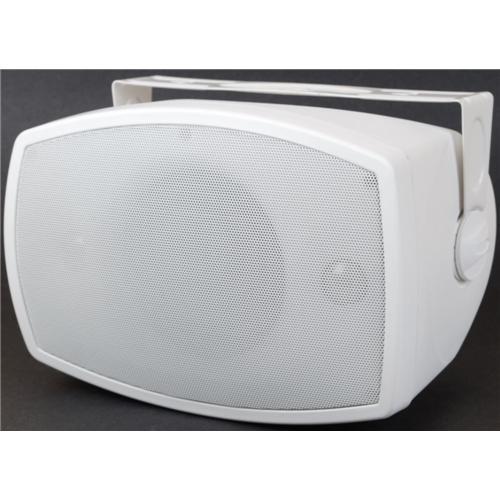 AMX AS-56 Interior Exterior 5.25'' Speaker 150W 8 Ohms With Included Wall Mounting Bracket White - - Mounts For Less