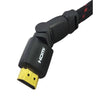 AMX Flat HDMI Cable V1.4 Male/Male With Variable Angle Of 360 Degrees And Ultra-Resistant Jacket - - Mounts For Less