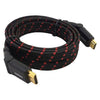 AMX Flat HDMI Cable V1.4 Male/Male With Variable Angle Of 360 Degrees And Ultra-Resistant Jacket - - Mounts For Less