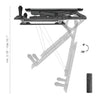 AMX - Motorized Ceiling TV Mount, For 32" to 70" Screen, with Remote Control, Black - - Mounts For Less