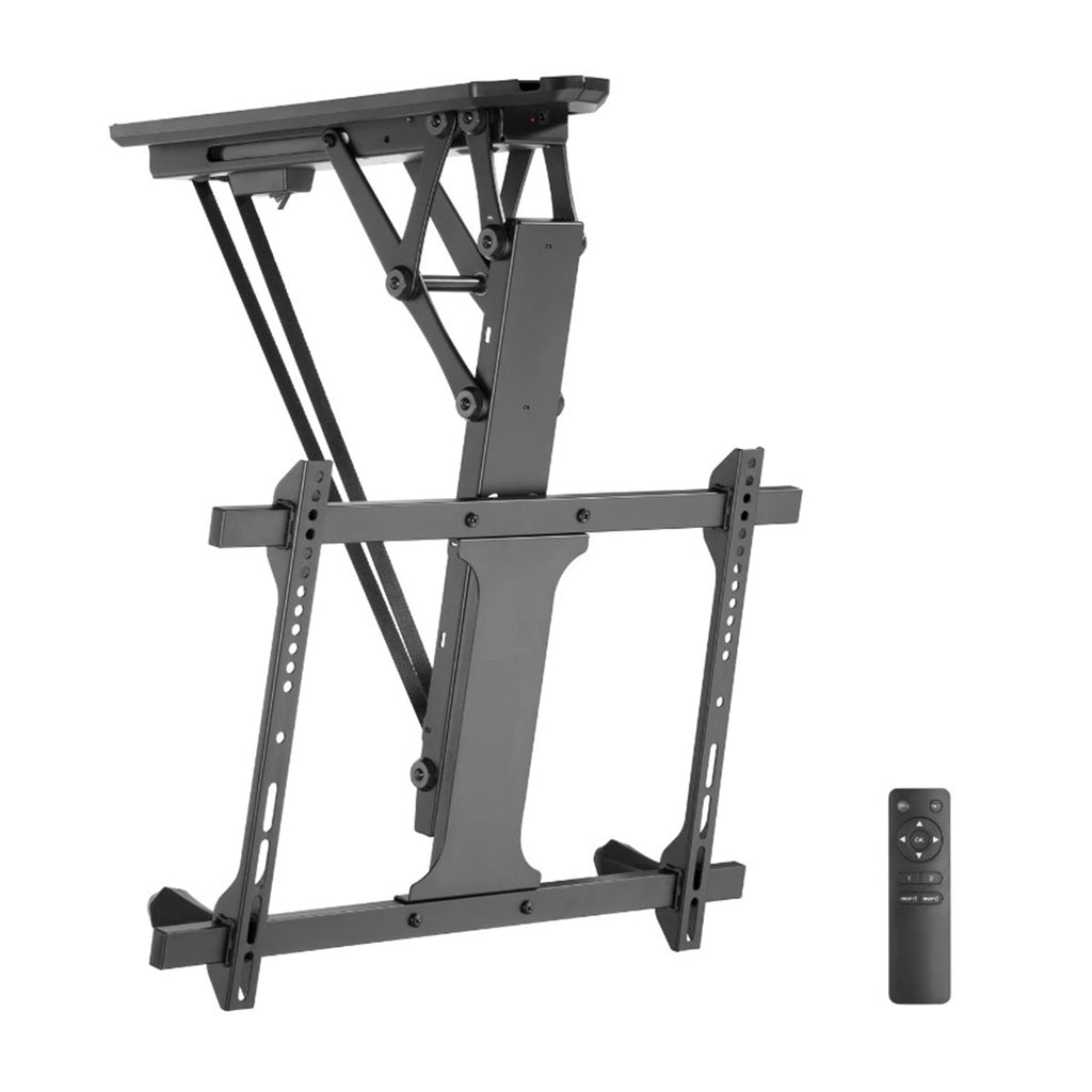 AMX - Motorized Ceiling TV Mount, For 32" to 70" Screen, with Remote Control, Black - - Mounts For Less