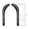 AMX SBB-01 Soundbar Bracket To Mount Above Or Below TV Black - - Mounts For Less