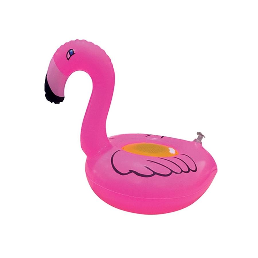 ANX Audio - Wireless Bluetooth Speaker, Floating for Pool or Bathtub, Air Pump Included, Flamingo - - Mounts For Less