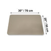 Accent - Anti Fatigue Mat, Mildew Resistant, 30" x 20", Beige - - Mounts For Less