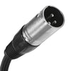 Adapter XLR Male to 2 RCA Male 6 inch - - Mounts For Less