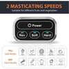 Aeitto - Juicer / Cold Masticating Juice Extractor. 2 Speed Modes, Black - - Mounts For Less