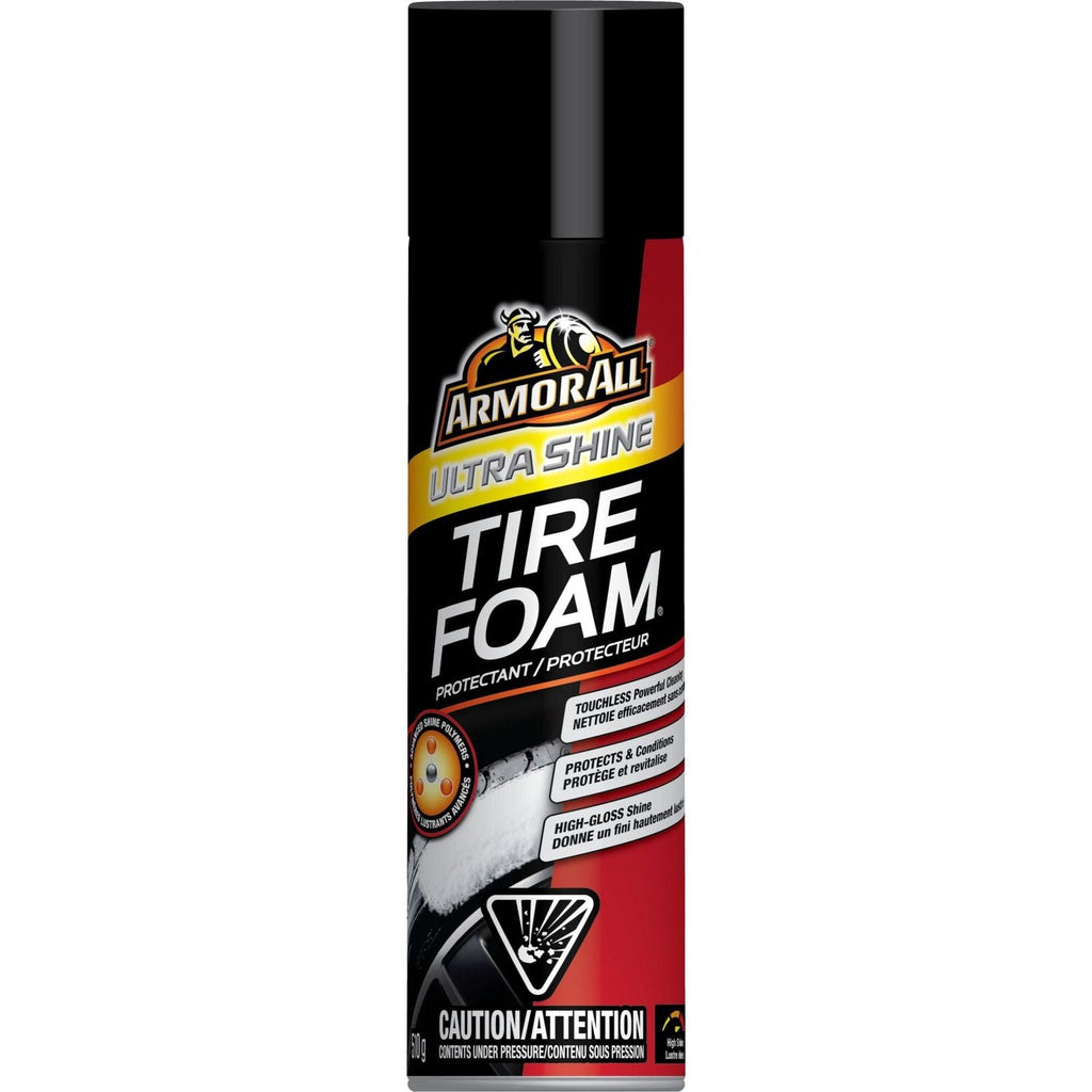 ArmorAll - Ultra-Shine Tire Foam, Cleans and Protects, 510g - - Mounts For Less
