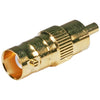 BNC Female to RCA Male Adapter Gold Plated - - Mounts For Less