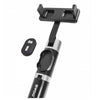 BWOO BO-ZP12 Wireless Bluetooth Control Selfie Stick Mobile Phone Tripod Black - - Mounts For Less