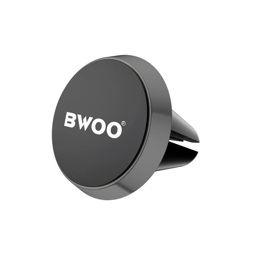 BWOO - Magnetic Car Vent Hatch Phone Holder, 360 Degree Rotation, Black - - Mounts For Less