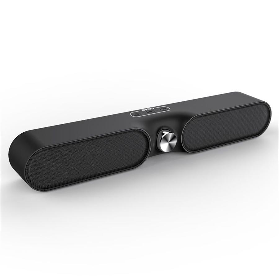 BWOO - Wireless Dual Speaker, Bluetooth 5.0, 6 Hours Continuous Playback, Black - - Mounts For Less
