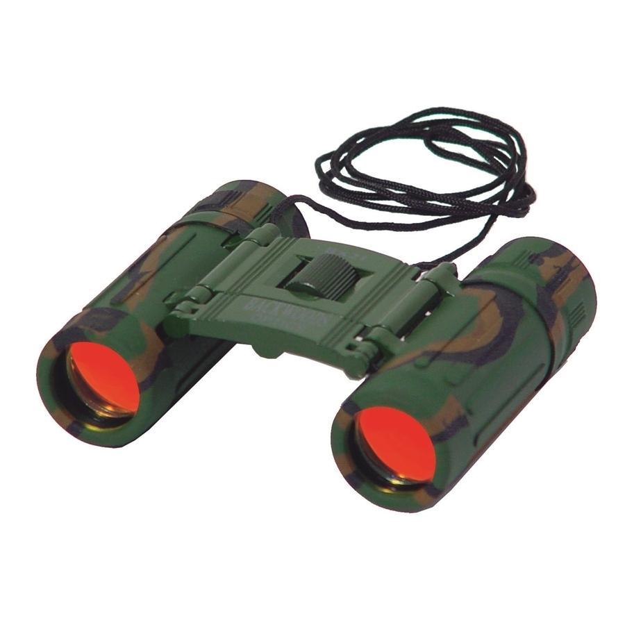 BackWoods - Folding Prism Binoculars, Fields of View 378ft to 1000ft, Camouflage Pattern - - Mounts For Less