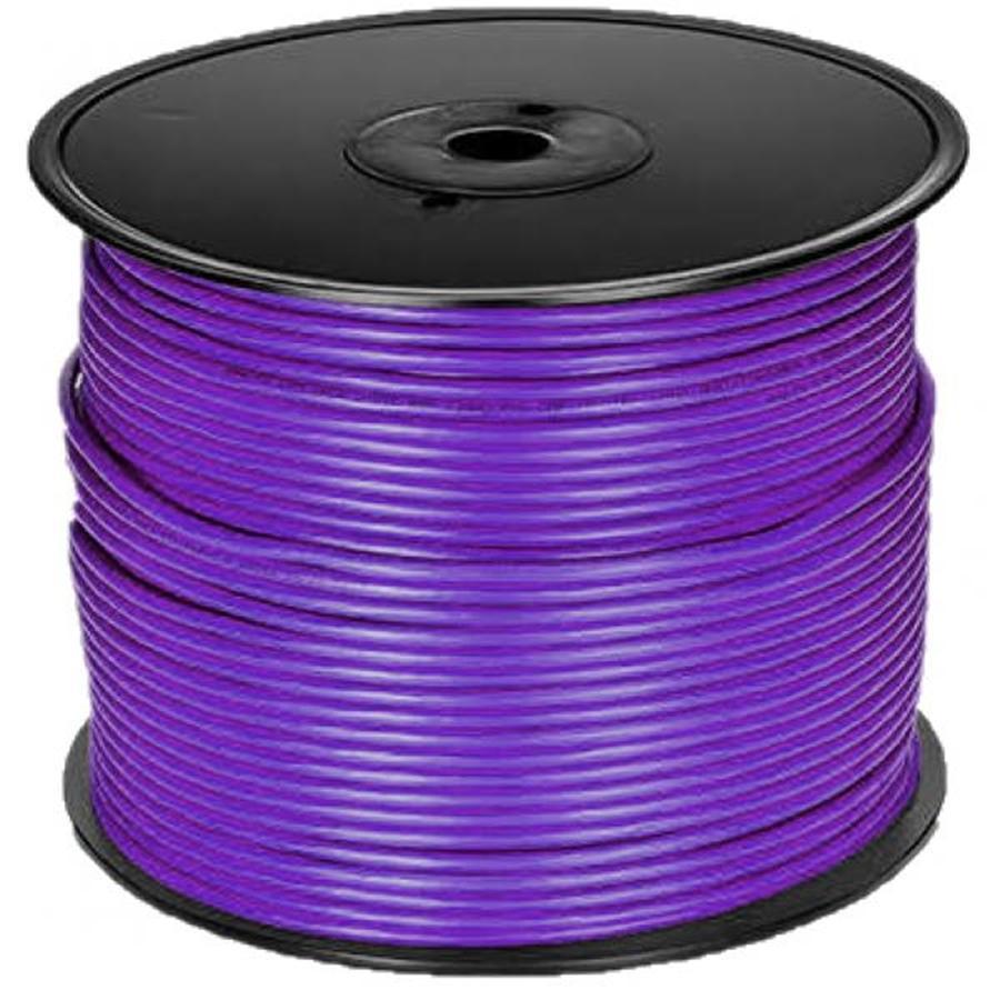 Bafo CAT5e Network Cable FT4 Stranded 1000' Purple - - Mounts For Less