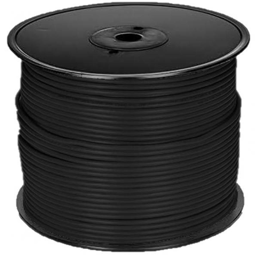 Bafo CAT6 Network Cable FT4 Stranded 1000' Black - - Mounts For Less