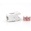 Belden AX101320 Keystone Connector Cat6 RJ-45 Punch Type 110 Female White - - Mounts For Less