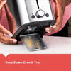 Black + Decker 2-Slice Toaster with Wide Slits, Stainless Steel - - Mounts For Less