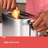 Black + Decker 2-Slice Toaster with Wide Slits, Stainless Steel - - Mounts For Less