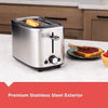Black + Decker 2-Slice Toaster with Wide Slits, Stainless Steel - - Mounts For Less