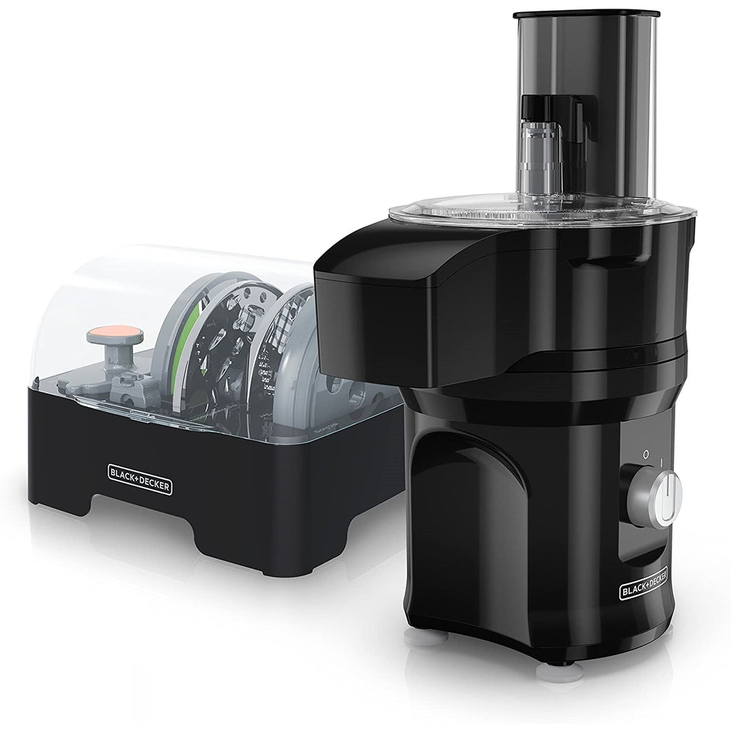Black + Decker All-in-One Food Processor/Chopper, 8 Cup Capacity, Black - - Mounts For Less
