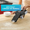 Black + Decker - Cordless Swivel Handheld Vacuum Cleaner with 20V Lithium Battery, Gray - - Mounts For Less