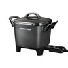 Black + Decker - Digital Rice Cooker with 30 Cup Capacity, Non-Stick Coating, Gray - - Mounts For Less