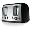 Black + Decker - Extra Large 4 Slice Toaster, 1400 Watts, Black - - Mounts For Less